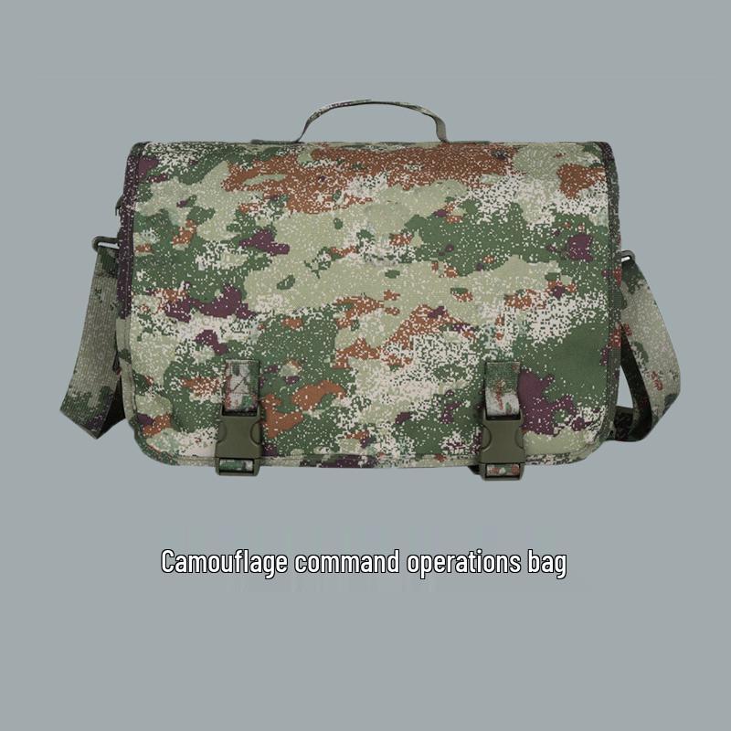 Zhishi Large Capacity Camouflage Tactical Laptop Briefcase
