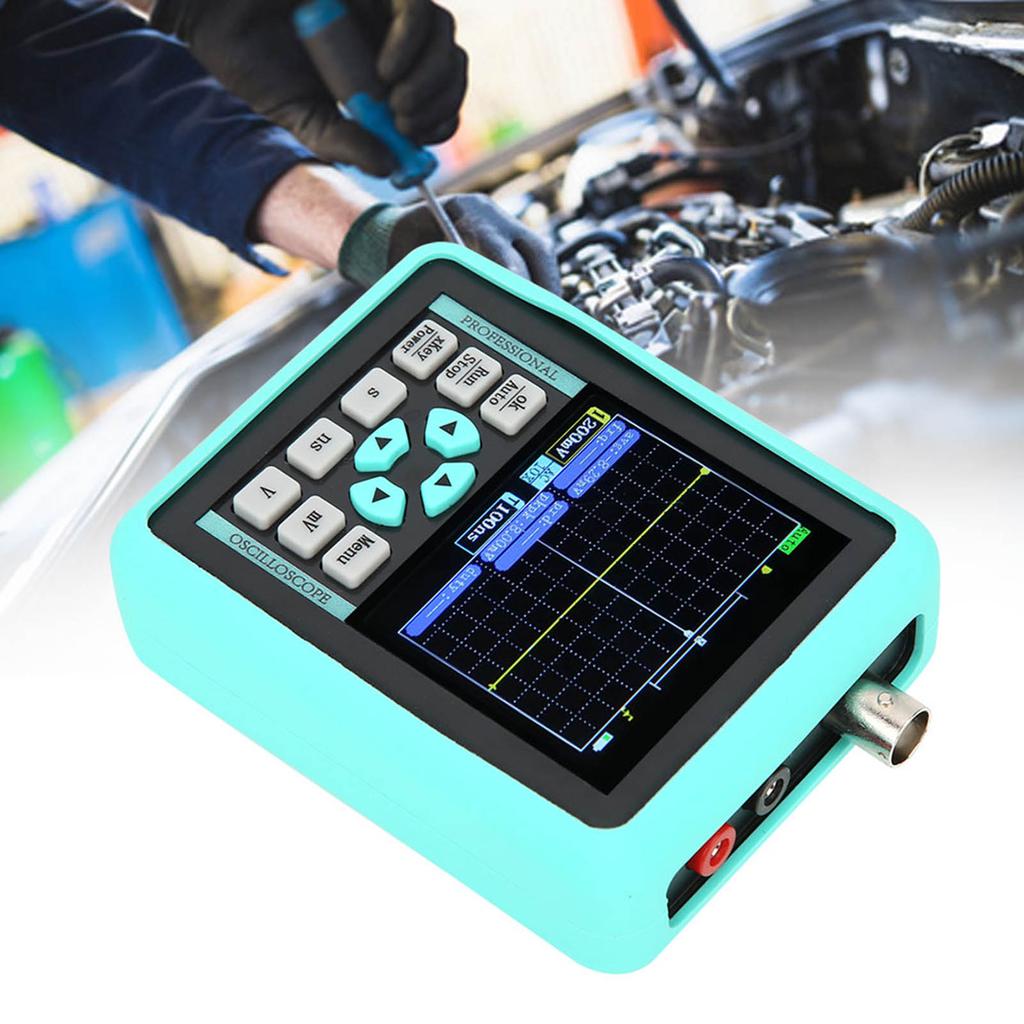 DS0511G 2.4in Handheld Mini Portable Digital Oscilloscope Bandwidth 120MS S Sample Rate 500MHZ