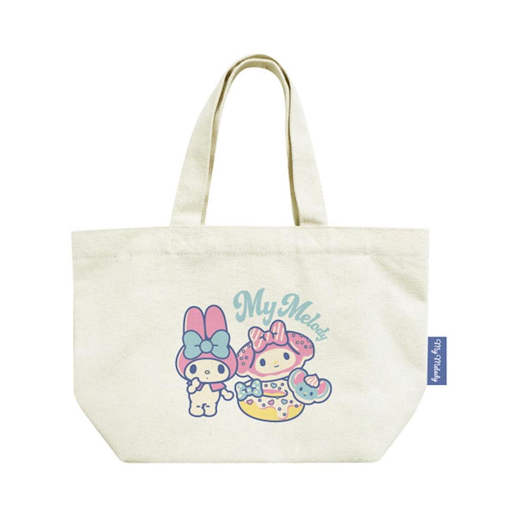 K Company Холщовая мини-сумка-тоут с персонажами Sanrio Мой H19 x Ш30 x Г10см, Мелодия, CHM4-MM,