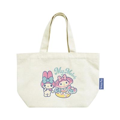 Sanrio Characters Canvas Mini Tote Bag, My Melody, CHM4-MM, H19 X W30 X D10cm
