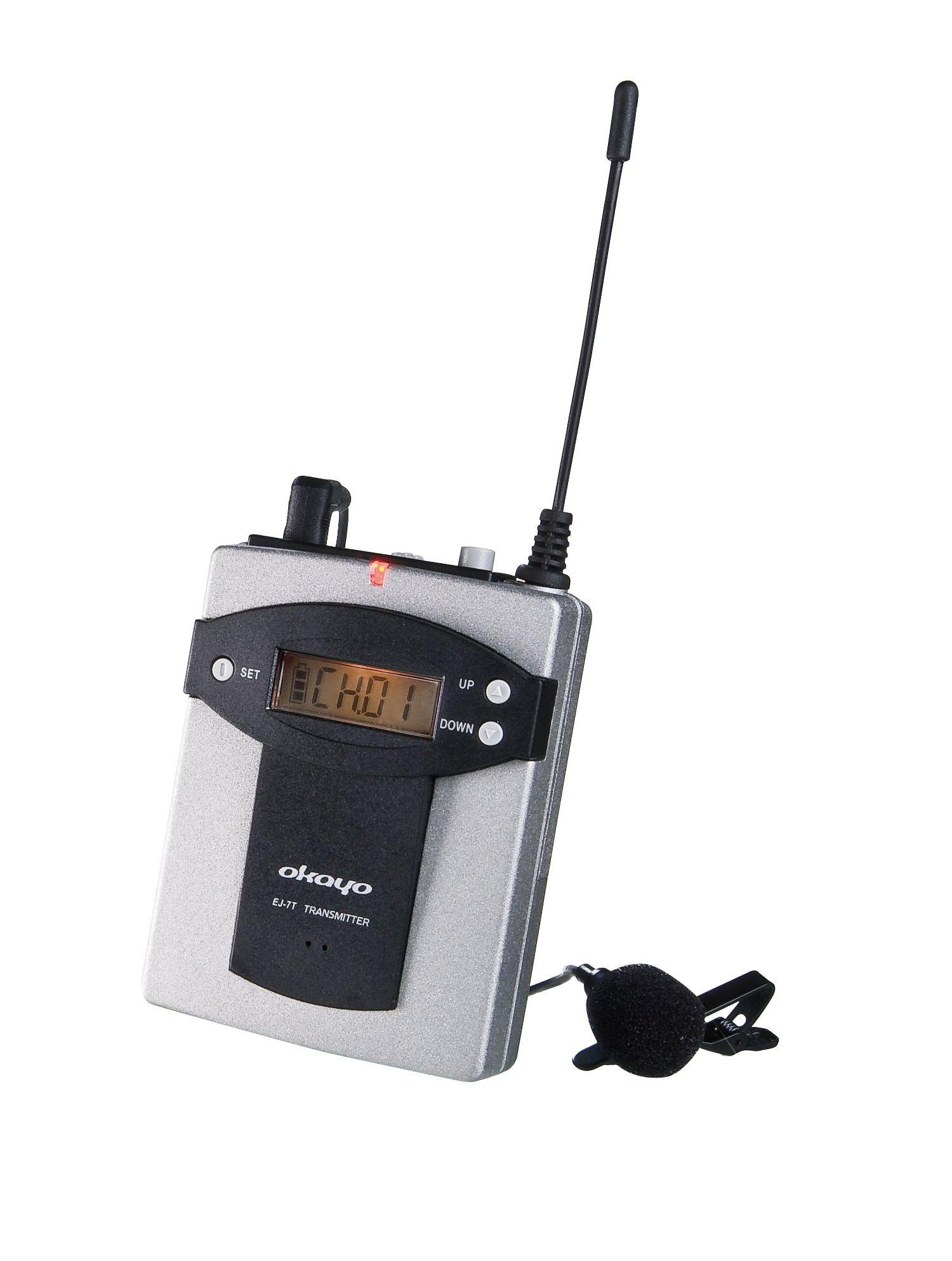 

okayo compatible tie pin type wireless microphone standard type GPA-828DU