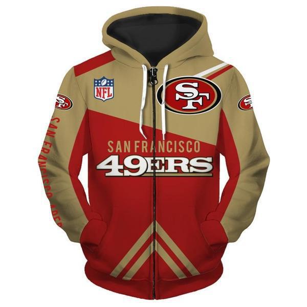 Chaqueta con capucha de otoño multicolor para hombre temática de la NFL