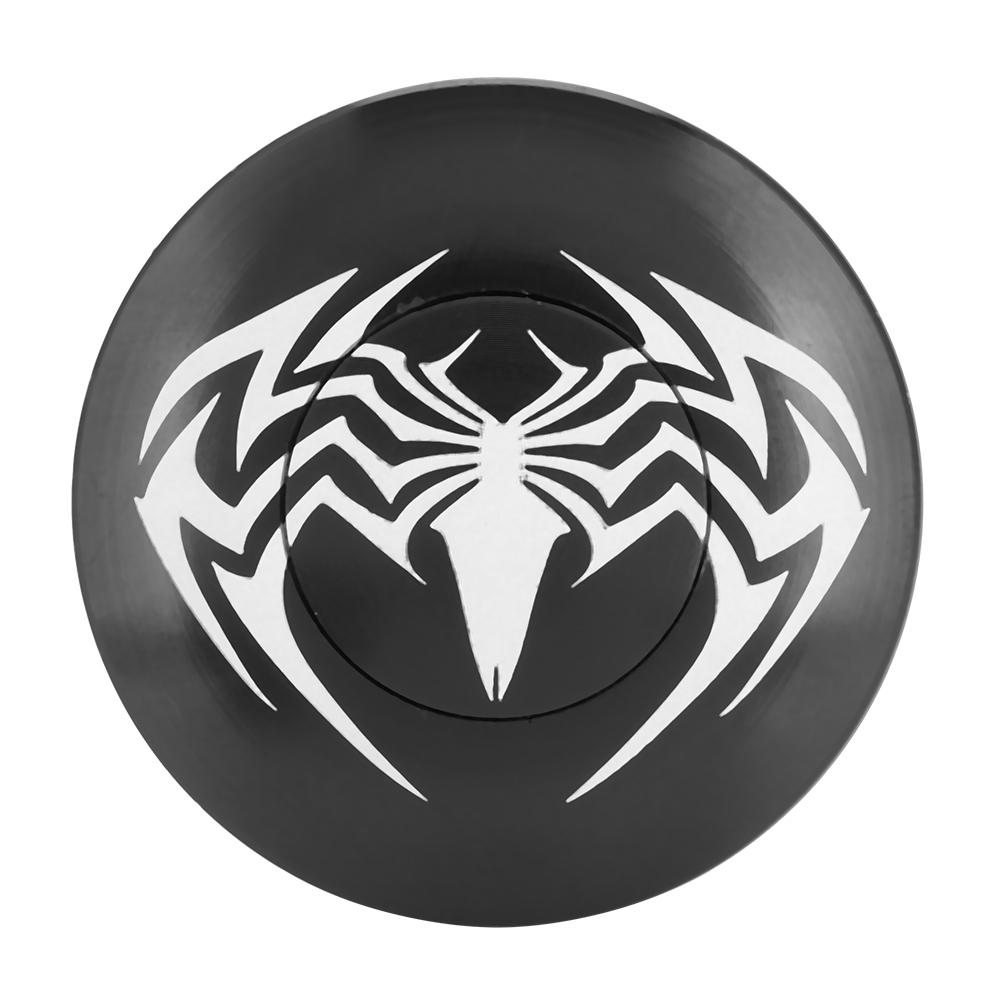 Siyah Örümcek Deseni Yuvarlak Dağ Bisikleti Gidon Boğazı Üst Kapağı Bisiklet Furş Takımı (Örümcek)