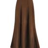 Jarní novinka Slim Fit Saténové sukně s vysokým pasem Dámská Móda Léto Jednobarevné Volné Dlouhá sukně do A Dámská Elegantní Dámská sukně s vysokým pasem Ležérní 25957