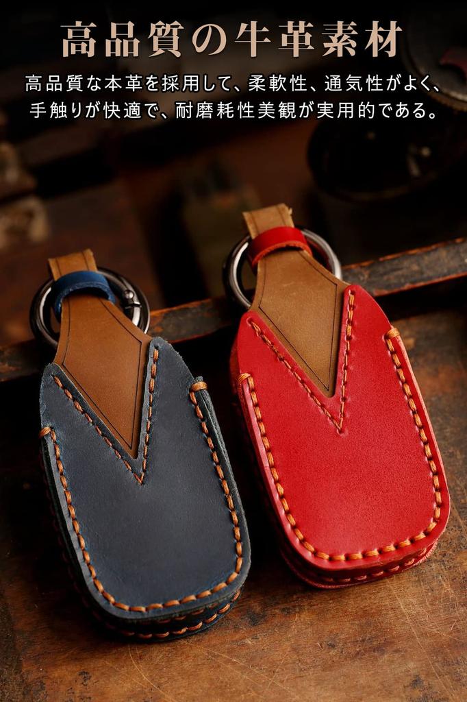 [LETINGFAR] Subaru Key Case, Genuine Leather, Subaru Smart Key Case, Key Holder, Subaru Key