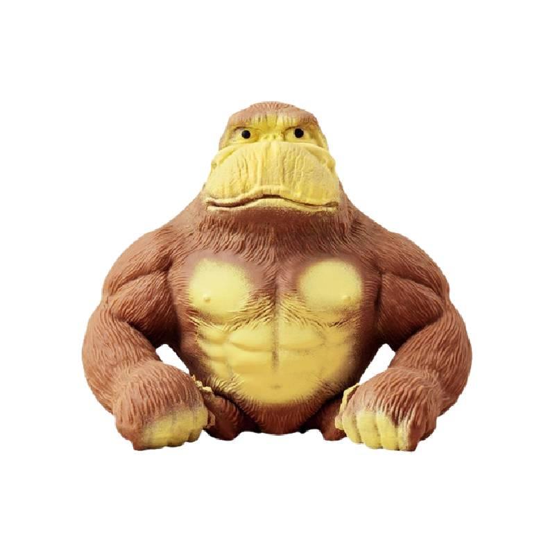 Creative King Toy Stress Relief Cartoon Soft Rubber Sand Sculpture Funny Decompression Doll