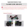 OSSURET 9"7862 Carplay Android Auto Car Radio For BMW X3 E83 2004 -2012 Multimedia Player GPS Navi Stereo 4G Autoradio 2din QLED Intelligent Screen
