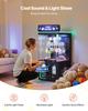 Claw Crane Machine, Medium-Sized Arcade Game Machine with Light & Sound, Adjustable Difficulty, Precise Toy Candy Grabber Prize Dispenser Vending Toy,