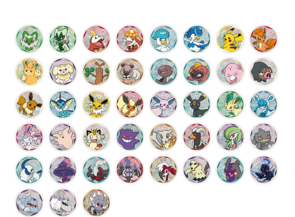 Genuine Jewel Pack Badge Set Official Trading Ptcg Card Simplified Chinese Anime Game Collection Card Toy Gift