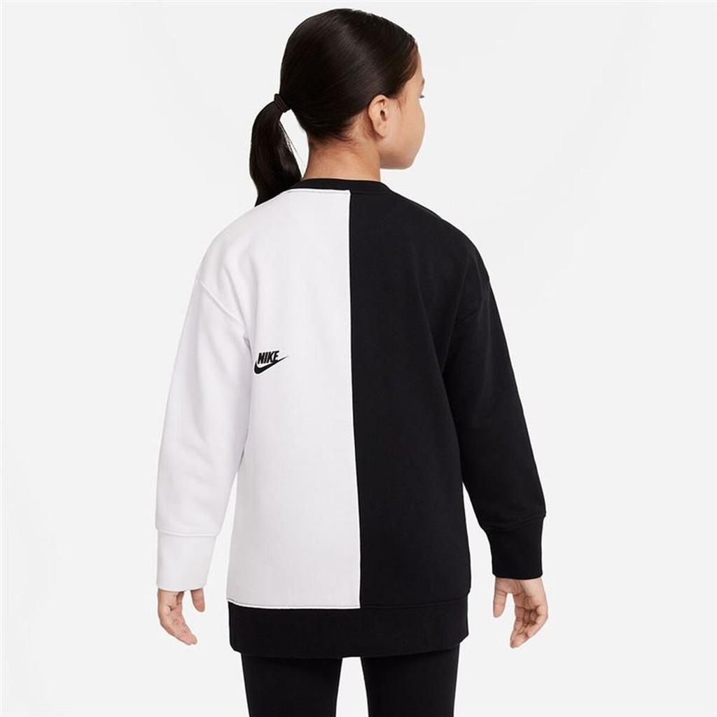 Hoodless Sweatshirt for Girls Nike Sportswear  Black