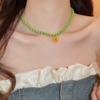 Jewelry Gift Bohemian Choker Ornaments Clavicle Necklace Flowers Beaded Necklace  Fashion