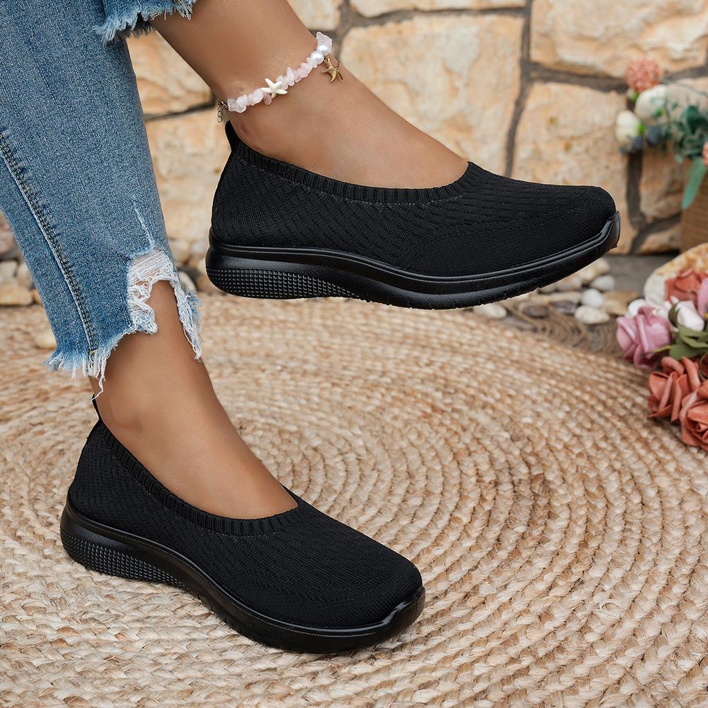 Shoes women's 2025 autumn new shallow mouth one pedal women's casual single shoes large size women's shoes