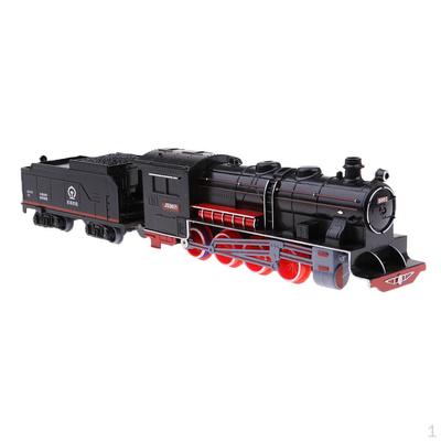 Kid Vehicle Toy Locomotive Train Model Retro Carriage