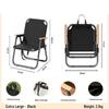 OIMG Portable Outdoor Folding Chair