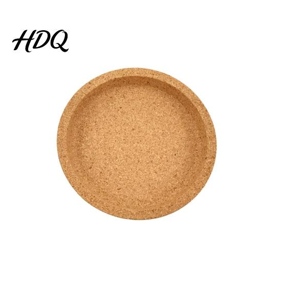 Cork Cup Coaster Coaster Strong Heat Insulation Anti-Slip Performance Absorbent Water Round 1pc
