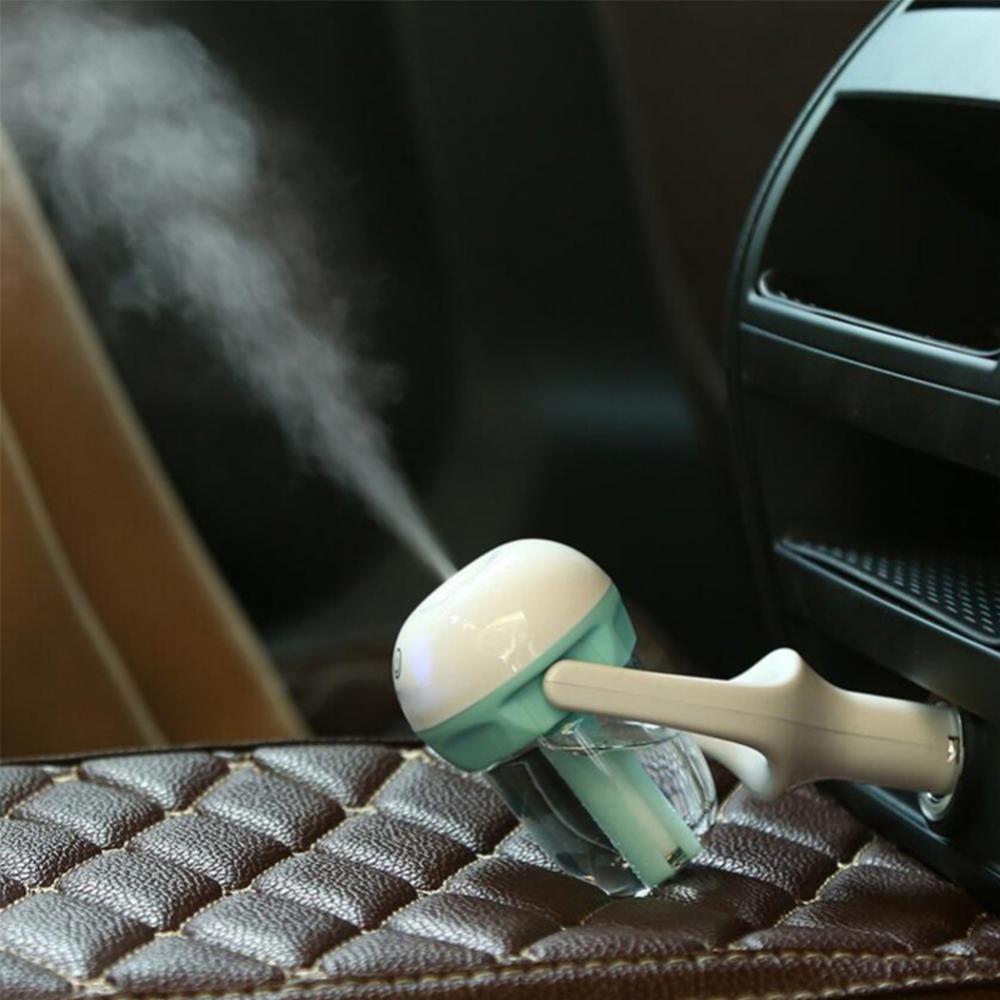 Mini Car Air Humidifier Steam Air Purifier Diffuser Essential Oil Aromatherapy Diffuser Auto Mist Maker Sprayer For Car