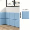 Soft Cushion Bed Headboard Stickers Self-Adhesive Wall Stickers  Bed Headboard