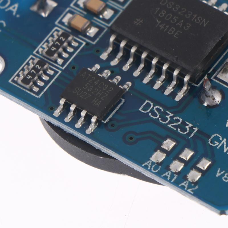 1Pcs Timer Memory Module Ds3231 At24C32 Iic Rtc Module With Battery Clock Replace Ds1307 I2C Rtc Board For Raspberry Pi