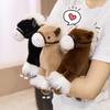 Plush Horse Cartoon Toy Stuffed Animal Doll Bedroom Decoration Cute Gift Kids