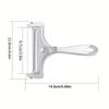 1 PCS Aluminum Alloy Cheese Slicer with Wire Adjustable Thickness Cheese Butter Cutter for Soft and Semi-Hard Cheeses Kitchen Gadgets