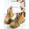 Work Safety Boots Men Autumn Winter Indestructible Anti-smash Anti-puncture Warm Work Shoes Protective Men Safety Shoes