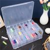Sewing Organizer 46 Double-Sided Grids, For Embroidery Floss Thread Spool Storage Box, For Jewelry