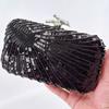 2026 Luxury New Design Handmade Sequin Wome's Evening Bag Glitter Personality Clutch Handbag High End Party Dress Crossbody Bag