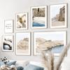 Santorini Sea Rock Bridge Stone Pear Landscape Posters And Prints Wall Art Canvas Painting Pictures For Living Room Home Decor