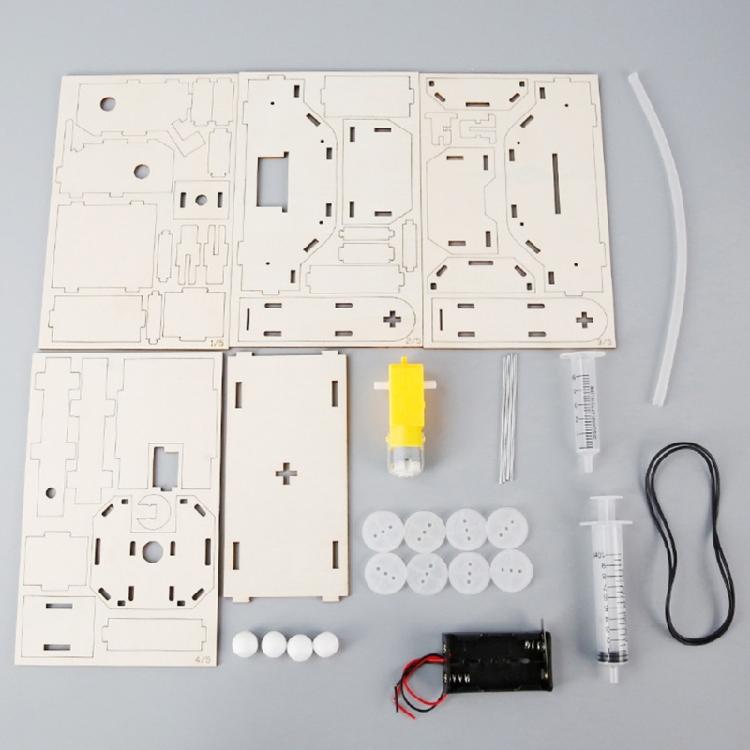 Wood Interactive Project Creative Motorized Tank Toy For Childrens Science Education Creative DIY Electric Tank Toy