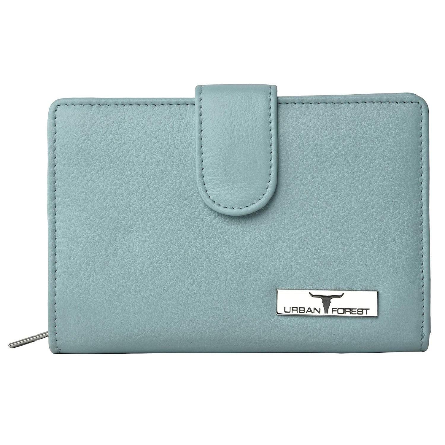 

Arya Pastel Blue Кожаный кошелек для женщин