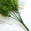 Faux Plant Simulation DIY 7 Branches Plastic 49 Refreshing Leaves Fake Greenery Fern Home Supplies Realistic Appearance