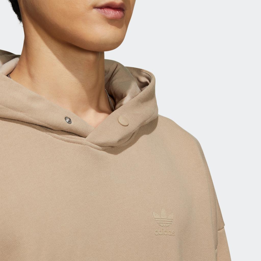 Adidas Originals Essential Sweatshirts Men's Light Umber Hooded Moderate Regular IC8145