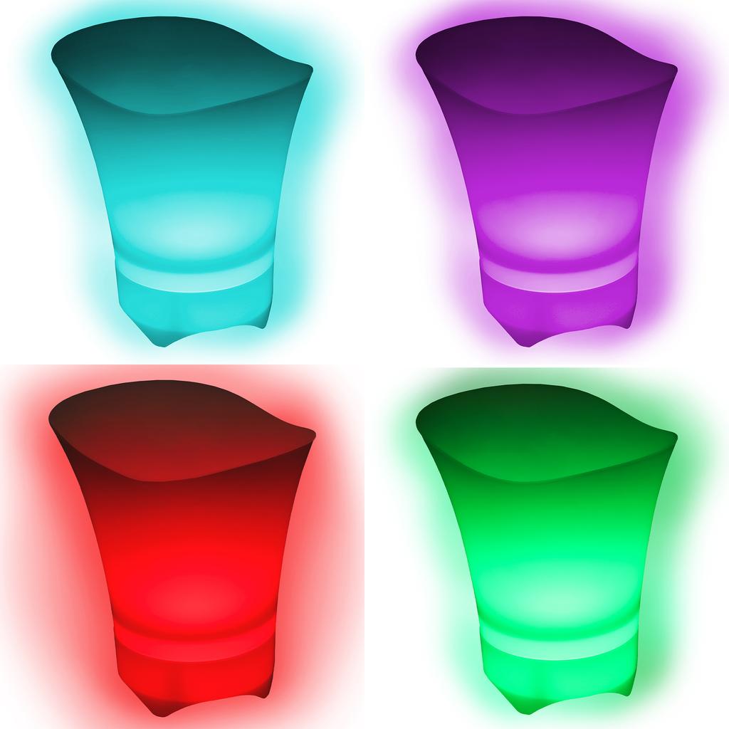 RGB IJsemmer Met LED Verlichting Koeler 5L Bluetooth Speaker