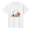 Korean Lazy Success Meme Cute Animal Shortsleeved Printed Tshirt Top Kawaii Rabbit Graphic Casual Streetwear for Women Unisex
