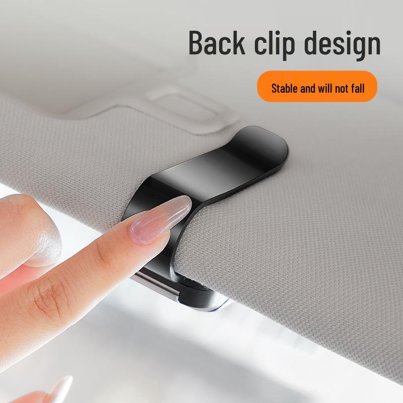 Multifunctional Car Sun Visor Sunglasses and Bill Holder