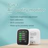 Professional 8 In 1 WIFI Air Quality Monitor CO2 HCHO TVOC PM1.0 PM2.5 PM10 Tester Temperature Humidity Meter Carbon Dioxide Multifunctional Detector