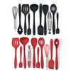 10 Pcs Silicone Kitchen Utensils Set Slotted Turner Spoon Spatula Eating Reusable Cooking Utensils Set Cookware Gadgets Tools