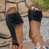 Fashion Summer Slippers Women 2025 Non-Slip Walking Shoes Slip on Shoes Wedge Women Sandals Party Slippers Woman Footwear Slides Women