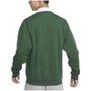 Nike Club Fleece Long Sleeve Polo Shirt Green DX0538-323