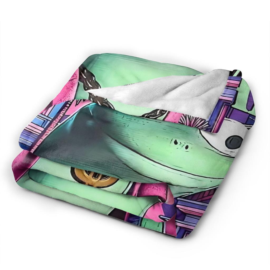 Thug Tom Lizard Weirdcore Anime Blankets Velvet Hoppers Multifunction Ultra-Soft Throw Blanket for Bedding Couch Quilt