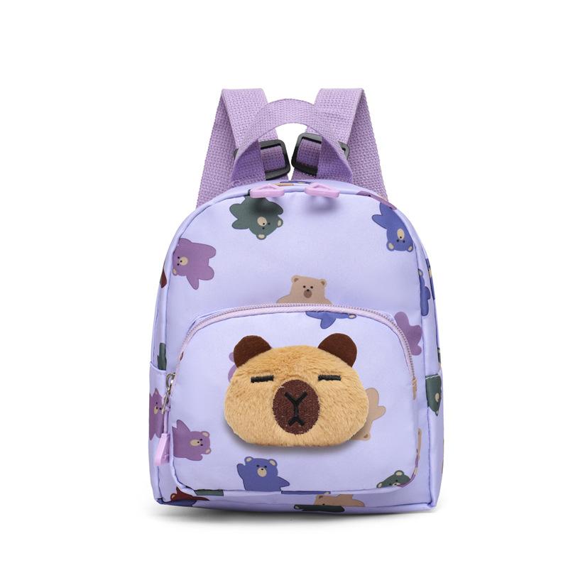 School bag children's backpack new love boy and girl spring outing change bag backpack