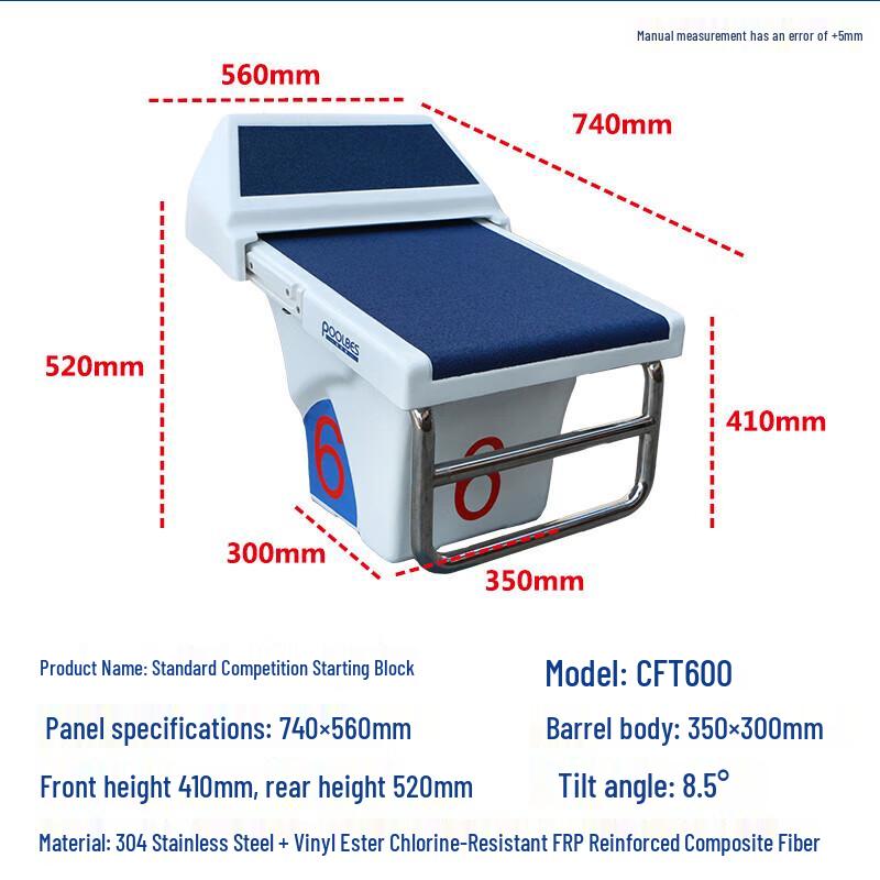 Competition Swimming Pool Starting Block