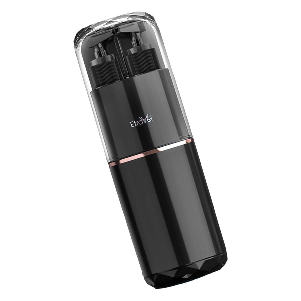 5PCS Set Travel Toothbrush Storage Box Multifunctional Portable Toothpaste Travel Case Black