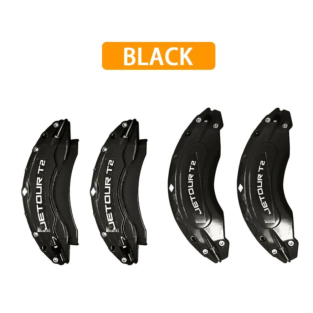 

For Jetour Traveller T2 2024 Jetour T2 4Pcs Front Rear Brake Caliper Cover Aluminum Metal Caliper Cover Kit Wheel Modification