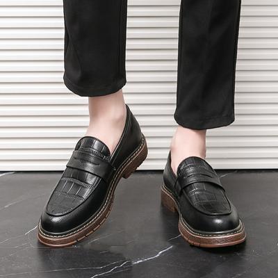 Mode Minimalistisch Luxus Designer Leder Slipper Herren elegant und Anspruchsvoll Lässiger Business Herrenschuh Hochzeitsschuhe