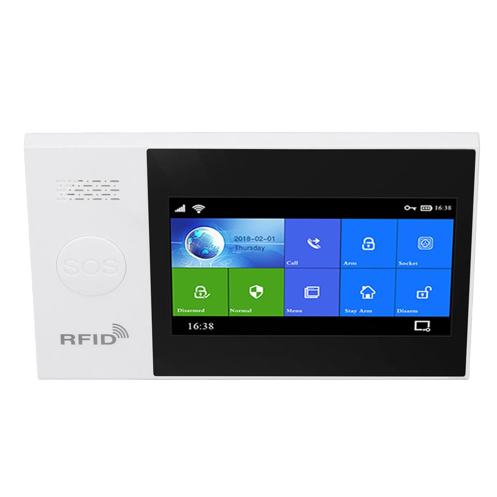 WiFi Home Alarm System High Decibel Voice Prompt Infrared Sensing WiFi GSM Burglar Alarm Kit