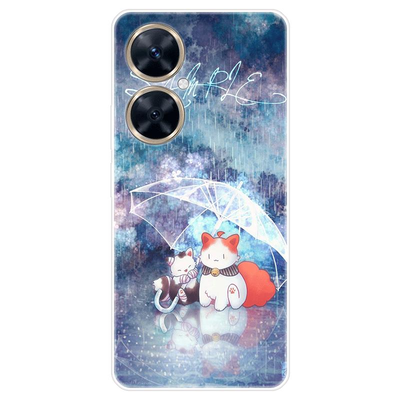 Für Huawei nova 11i nova11i Fall Weiche Silikon Zurück Abdeckung Cartoon Telefon Fall Diversifizierung