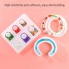 3pcs White Silicone Mold Multiple Sizes Ring Silicone Mold Resin Silicone Mold  DIY Handmade