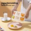 Professional Bakery Supplies Baby Popsicle Mold, Bear/Rabbit Shape Easy Release Soft Silicone Mold for Baking Flexible Food Maker, Desserts