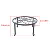 3 Pack 9" Plant Stand For Flower Pot Heavy Duty Potted Holder Round Wrought Iron